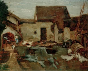 Farm in Barbizon – Study